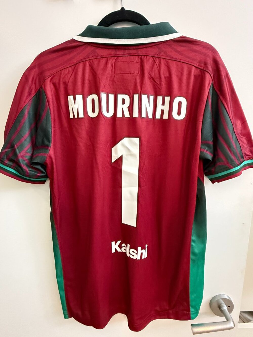 RARE Jose Mourinho #1 Kalshi Athletics WC 2026 Portugal Soccer Jersey Sz M
